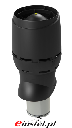 Kominek FLOW XL 200 czarny.png