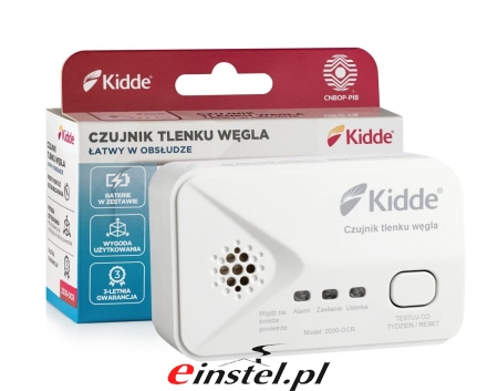 Czujnik czasu KIDDE KID 2030 DCR - naścienny, bateryjny