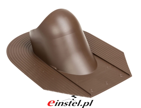 Przejście VILPE do gontów bitumicznych - brązowy.jpg