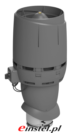 Wenytlator dachowy VILPE FLOW 160 - ANTRACYT.png