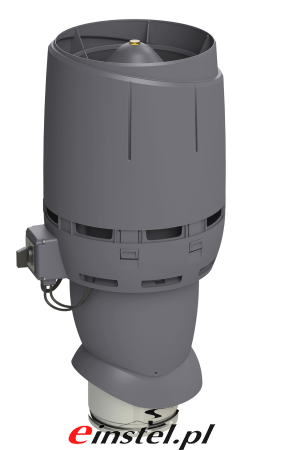 Wenytlator dachowy VILPE FLOW 160 - SZARY.png