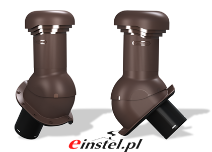 Kominek wentylacyjny WIRPLAT PRO brązowy.png