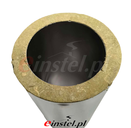 Rura z oszewką ATO izolowana z oszewką do połączenia rury czarnej NERO lub Darco widok do strony systemu kominowego - góra einstel.png