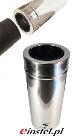 Zdjęcia - rura do skracania z oszewką ATO - kwasoodporna do kominkó i piecó na drewno lub pellet sklep einstel.jpg