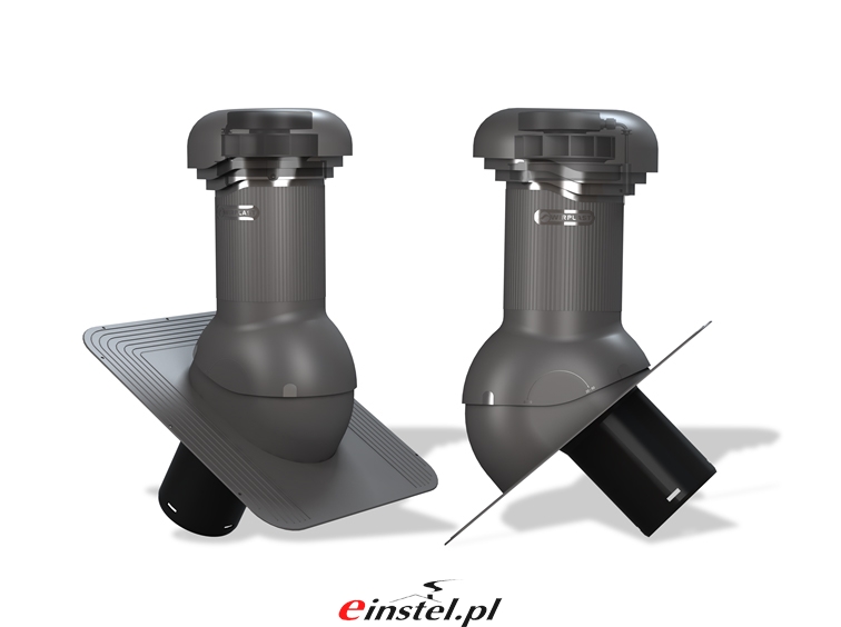 Wentylator dachowy Wirplast PRO do papy lub gontów bitumicznych - grafitowy 7024.jpg