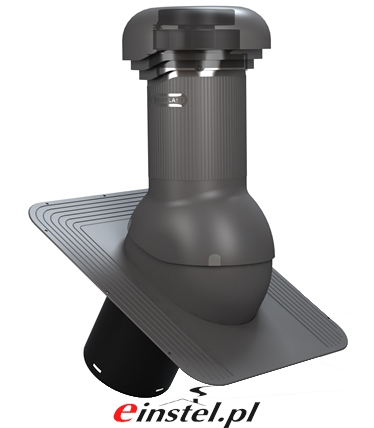 Przejdź do produktu Wentylator dachowy PRO Ø 150 AC  do papy gontu - 540 m3/h, 230V, 53W - wirnik standard+ 