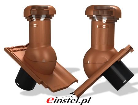 Wentylator dachowy na dachówkę PRO 150 Wirplast - ceglasty.jpg