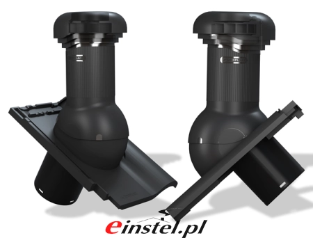 Wentylator dachowy na dachówkę PRO 150 Wirplast - czarny 9005.jpg