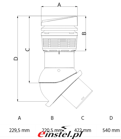 Wentylator dachowy z seri EVO idelane rozwiązanie do dachówki - wymiary wentylatora.png