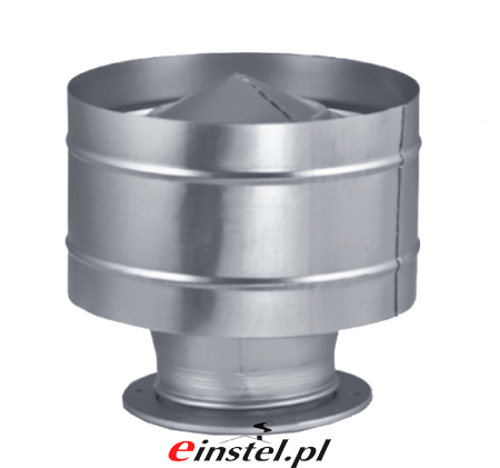 Wywietrzak z kołnierzem, ocynkowany - zdjęcie.png