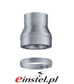 Redukcja zwężająca do kominka gazowego - rysunek techniczny 2.png