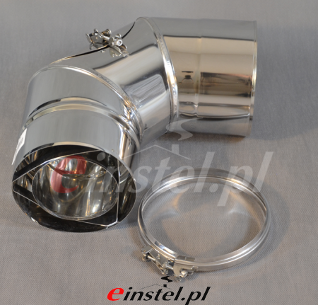 MK Żary kolano GAS FIRE do komina gazowego GF BGT 90 - zdjęcie kolana 2.png